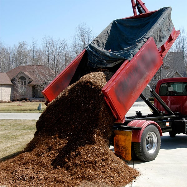 we provide mulch delivery to most areas within a 50-mile radius of our location